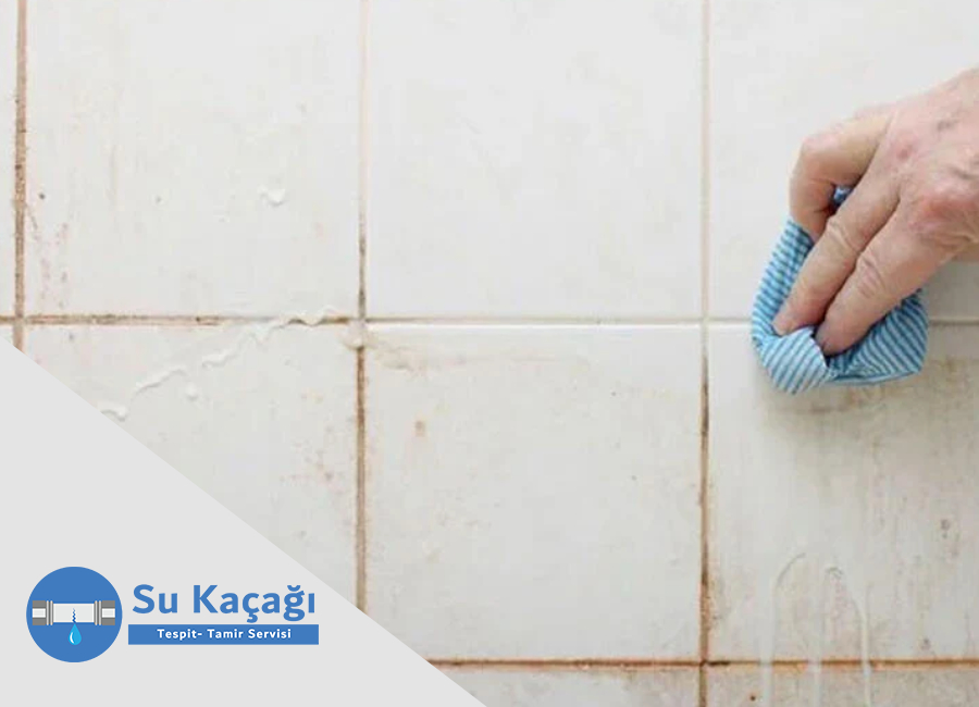 Banyo Fayans Aralarındaki Küflenme Su Kaçağı Belirtisi