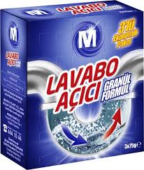 lavabo açıcı kimyasal