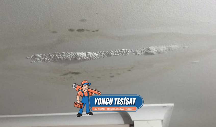 Üst kattan su akıyor ne yapmalıyım