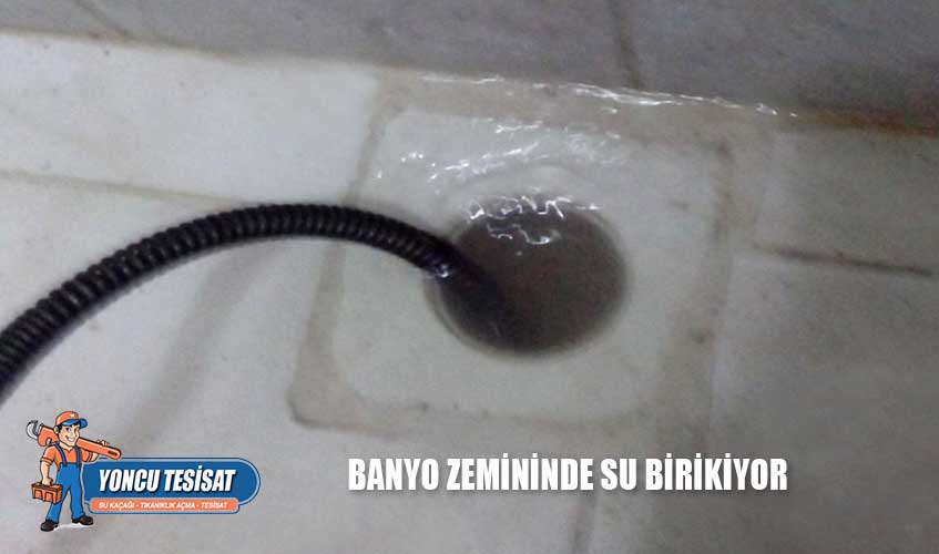 Banyo Zemininde Su Birikiyor