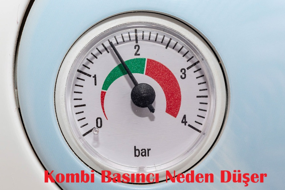 kombi basıncı neden düşer