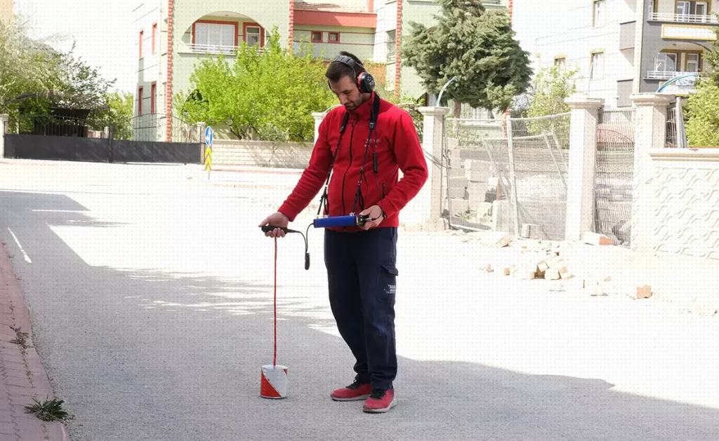 dış alan su kaçağı tespiti