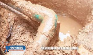 Plastik Boru Su Kaçağı Tamiri