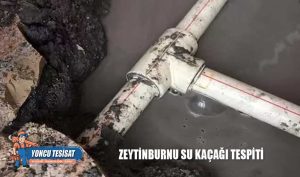 Zeytinburnu Su Kaçağı Tespiti