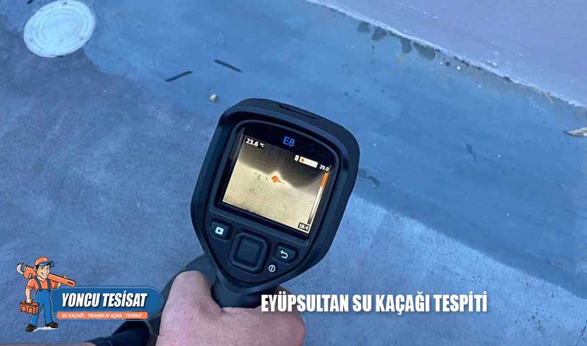 Eyüpsultan Su Kaçağı Tespiti