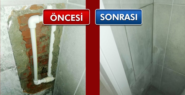 temiz su kaçağı tespiti